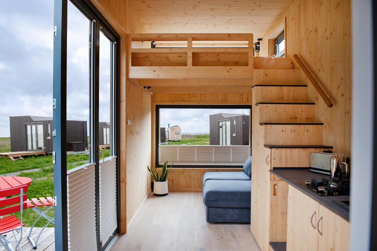 Tiny House Nature 1 Innenlage - Green Tiny Village Harlesiel Carolinensiel Exterior foto