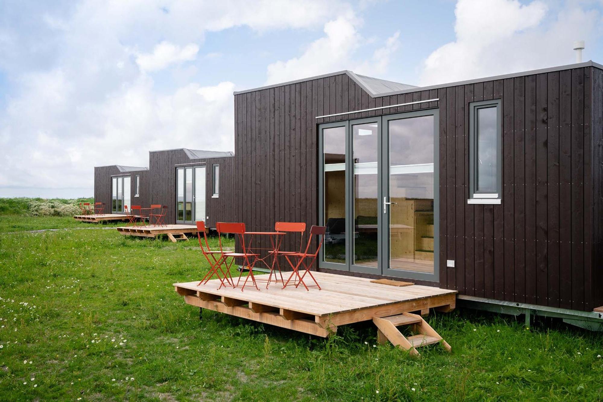 Tiny House Nature 1 Innenlage - Green Tiny Village Harlesiel Carolinensiel Exterior foto